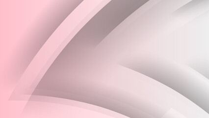 Vector simple pink abstract, science, futuristic, energy technology concept. Digital image of light rays, stripes lines with light, speed and motion blur over dark tech background