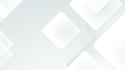 Abstract white grey geometric light triangle line shape with futuristic concept presentation background