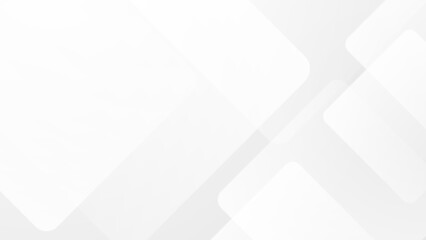 Abstract white grey background. Vector abstract graphic design banner pattern presentation background web template.