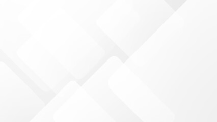 Abstract white grey vector technology background, for design brochure, website, flyer. Geometric white grey wallpaper for poster, certificate, presentation, landing page