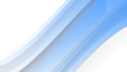 Vector light blue and white wave abstract, science, futuristic, energy technology concept. Digital image of light rays, stripes lines with light, speed and motion blur over dark tech background