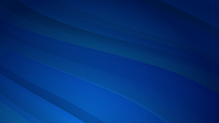 Abstract dark blue wave geometric light triangle line shape with futuristic concept presentation background