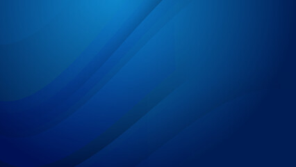 Abstract dark blue wave geometric light triangle line shape with futuristic concept presentation background