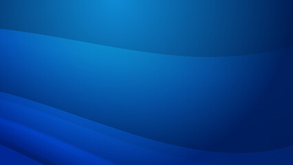 Obraz premium Dark blue wave curve 3d abstract background geometry shine and layer element vector for presentation design. Suit for business, corporate, institution, party, festive, seminar, and talks.