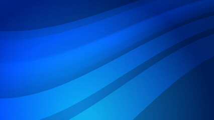 Abstract blue wave curve 3d geometric light triangle line shape with futuristic concept presentation background