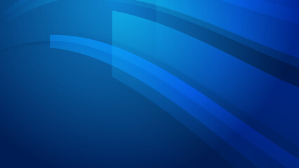 Obraz premium Abstract blue wave curve 3d background. Vector abstract graphic design banner pattern presentation background web template.