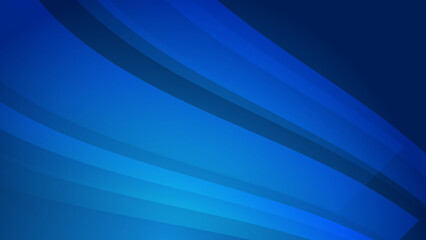 Obraz premium Abstract blue wave curve 3d light silver technology background vector. Modern diagonal presentation background.