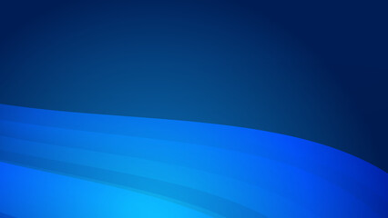 Minimal blue wave curve 3d abstract modern background design. Design for poster, template on web, backdrop, banner, brochure, website, flyer, landing page, presentation, certificate, and webinar