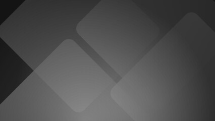 Vector black square grey abstract, science, futuristic, energy technology concept. Digital image of light rays, stripes lines with light, speed and motion blur over dark tech background