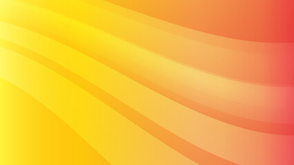 Modern orange yellow wave curve 3d corporate abstract technology background. Vector abstract graphic design banner pattern presentation background web template.