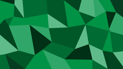 abstract geometric polygon green background, perfect for wallpaper, backdrop, postcard, background