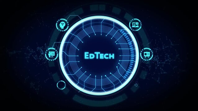 EdTech Education Technology e-learning online learning internet technology concept