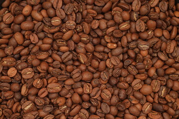 Coffee beans background 