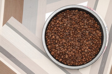 Coffee beans background 