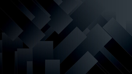 Black abstract background paper shine and layer element vector for presentation design. Suit for business, corporate, institution, party, festive, seminar, and talks.
