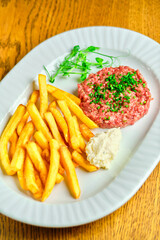 Tartare French fries