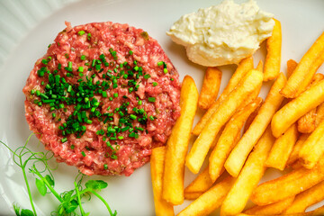 Tartare French fries