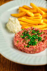 Tartare French fries