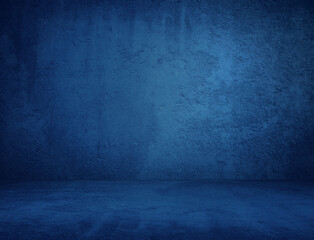 blue concrete background