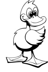 cartoon duck