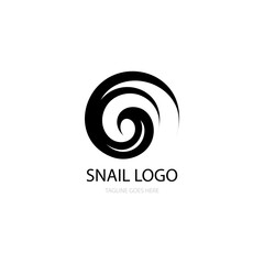 Snail icon template vector