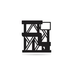 building, construction, door, dwelling, estate, formatting, home, house, household, icon, illustration, matter, modern home, residence, structuring, vector