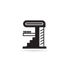 modern building icon vector illustration