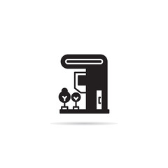 modern building icon vector illustration