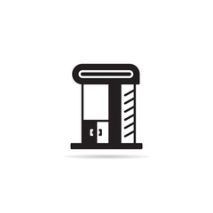 modern building icon vector illustration