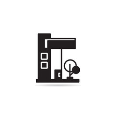 modern building icon vector illustration