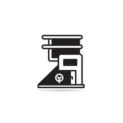 modern house and building icon vector illustration