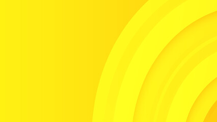 abstract 3D circles yellow mustard color beautiful background with halftone texture. vector illustration