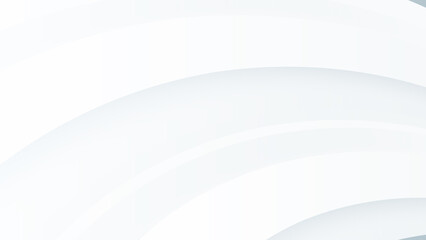 Abstract white square shape with futuristic concept background