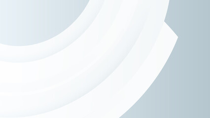 Abstract white square shape with futuristic concept background