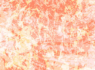 Grunge old paint vector background design. Hand painting imitation.