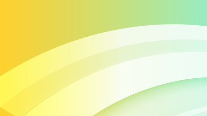 Yellow and green background with stripes. Vector abstract background texture design, bright poster. Abstract background modern hipster futuristic graphic. Multi-layer effect with texture.