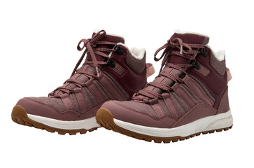 Pair of shoes isolates on white background