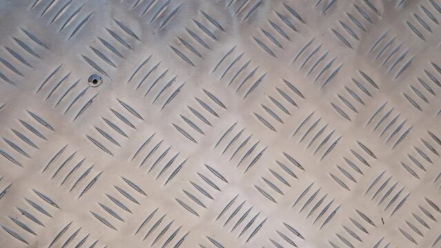 Checker Plate aluminium sheeting detail