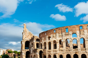 Fototapeta premium Street view of downtown Rome, ITALY