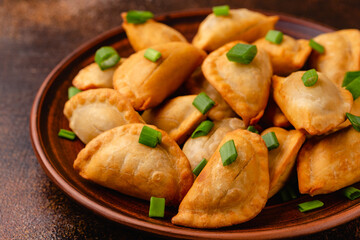 Dumplings, filled with mashed potatoes.