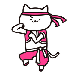 色加工ok　ねこ素材No.133 モンク