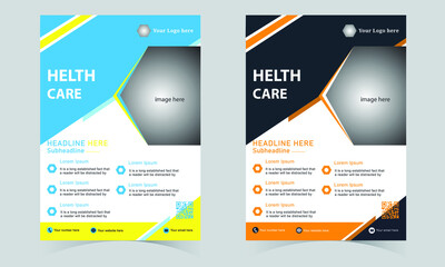 corporate business flyer design tamplate