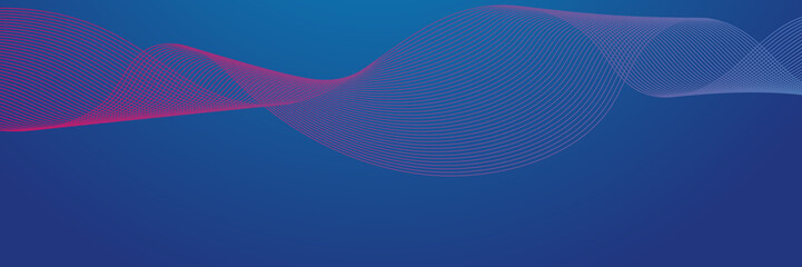 abstract blue wave background