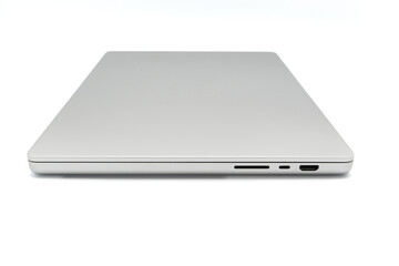 Laptop computer isolated on white background