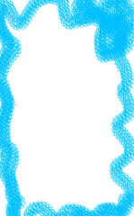 blue watercolor abstract background frame with bow