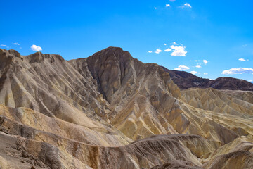Badlands at Zabriskie Point in Death Valley National Park, California, United States of America
