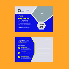 Corporate business social media post design