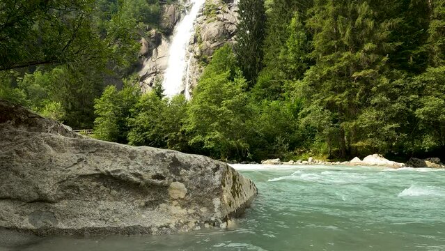  Mountain Landscape on Nardis Waterfalls