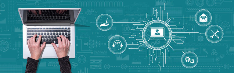 Concept of online support