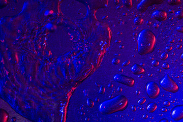 blaue Schattierung